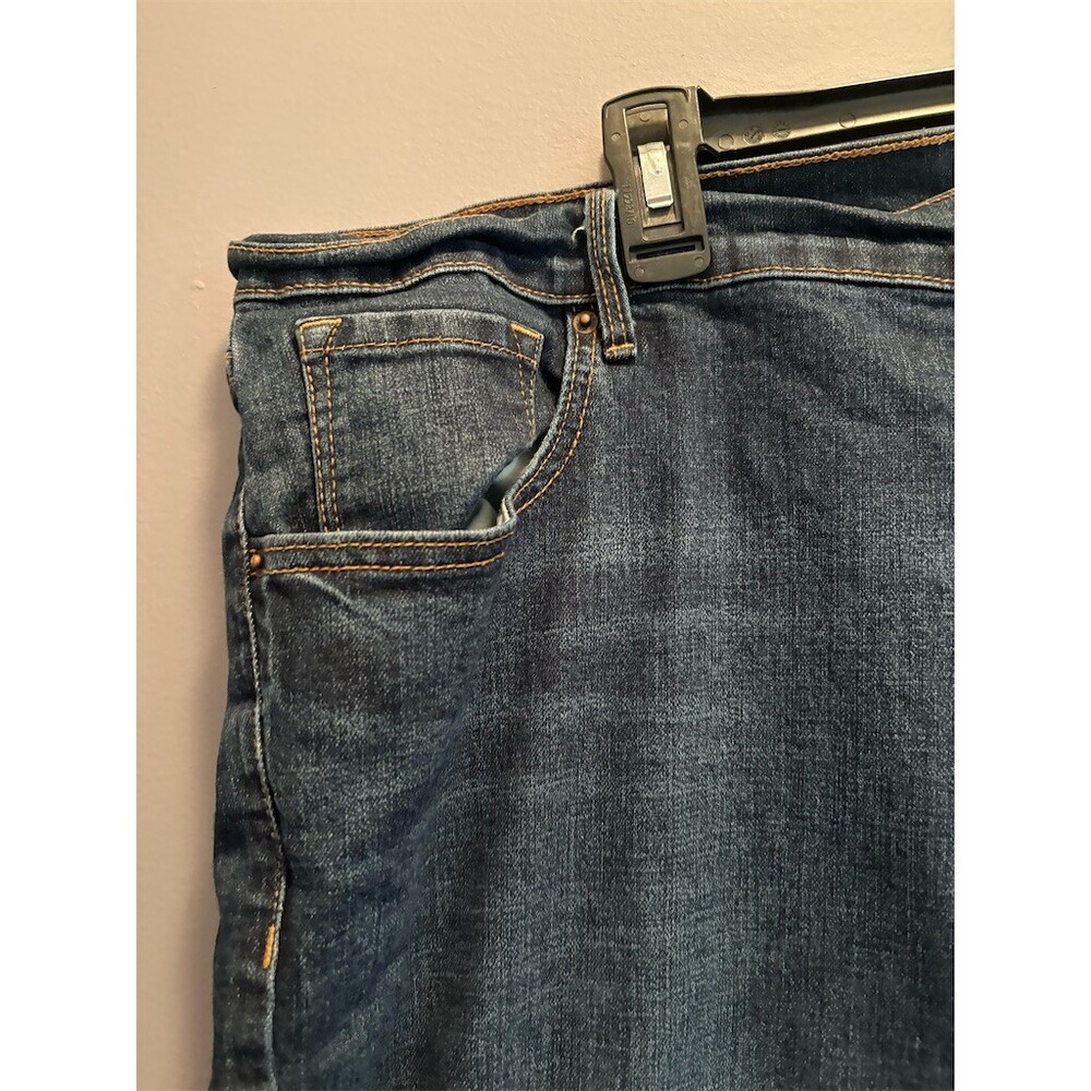 Old Navy Jeans Womens Size 20 Medium Wash Blue Straight Leg Mid Rise 42x29 - Picture 2 of 8